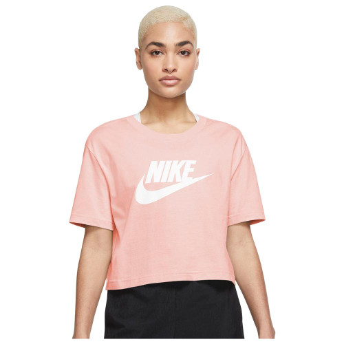 Nike Γυναικεία κοντομάνικη μπλούζα Sportswear Essential crop